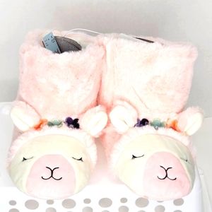`S25600 NWT Cat & Jack Pink Kid Slippers